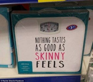 Outrage as British discount store sells 'pro-anorexia' scales