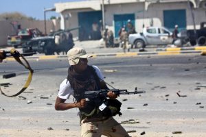 Libyan forces taking back ISIS stronghold