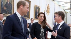Prince William appears on
