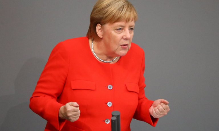 Merkel condemns far